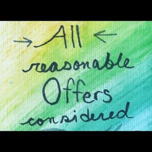 I ❤️ reasonable offers!